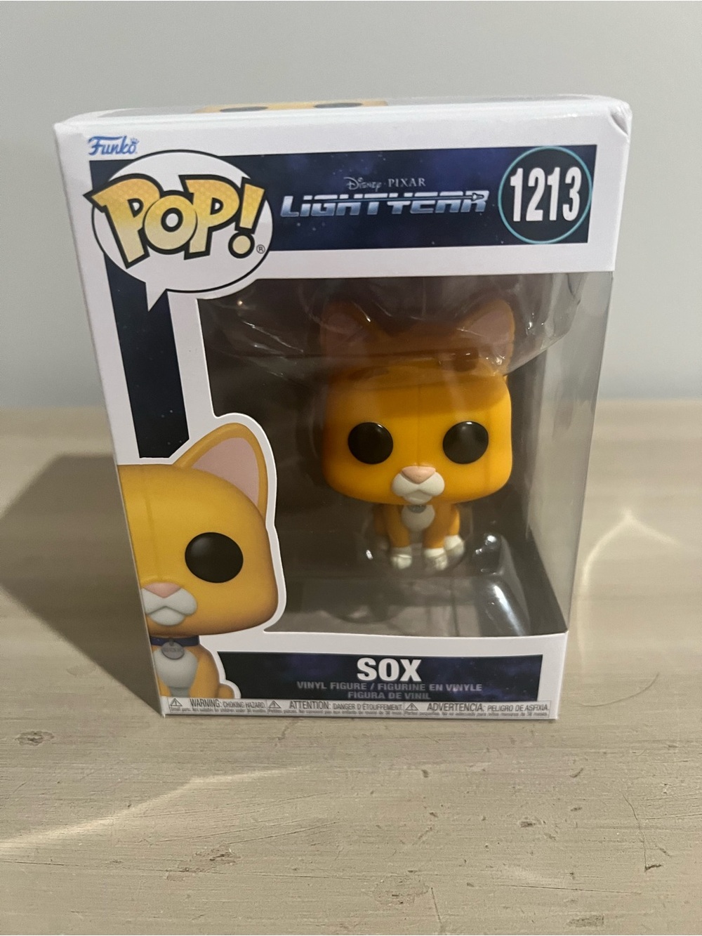 Funko Pop! 1213 SOX Pixar Lightyear Orange and White Vinyl Figure New in Box